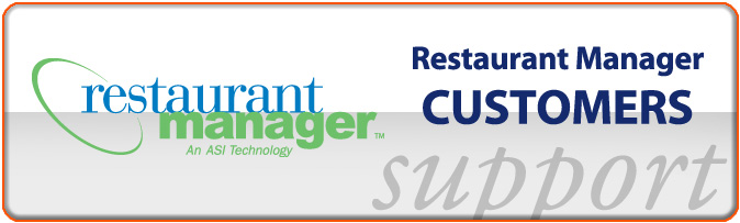Restaurant Manager Support